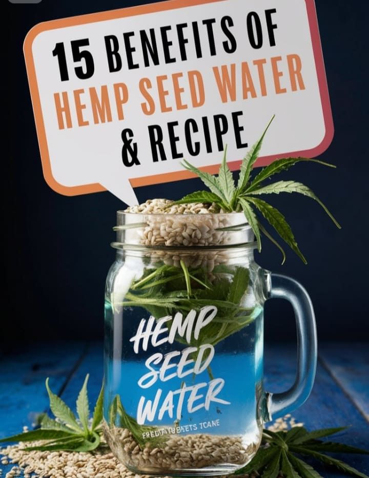 15 Proven Benefits Of Hemp Seed Water + Recipe, Uses & Side Effects