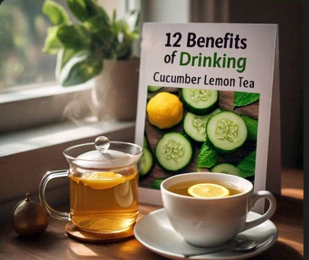 Health Benefits Of Drinking Cucumber Lemon Tea