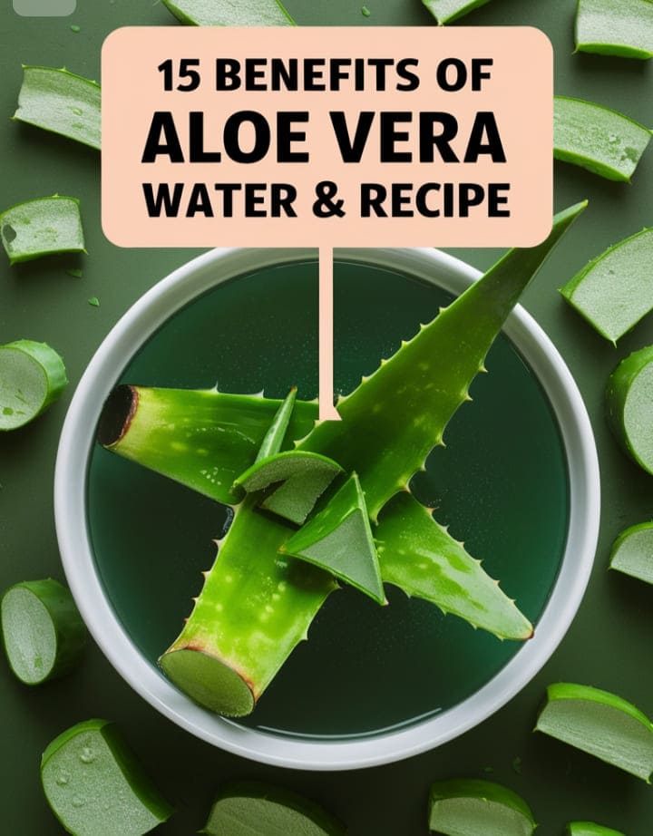 15 Benefits Of Aloe Vera Water + Recipe, Uses & Side Effects
