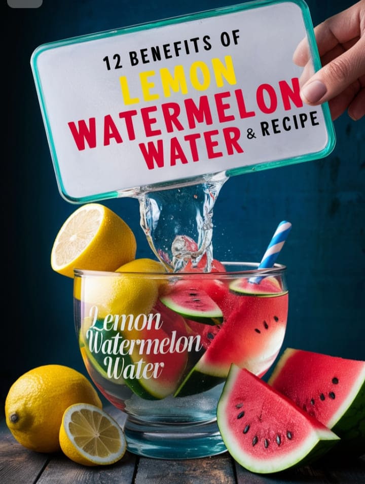 12 Benefits Of Lemon Watermelon Water + How To Make It