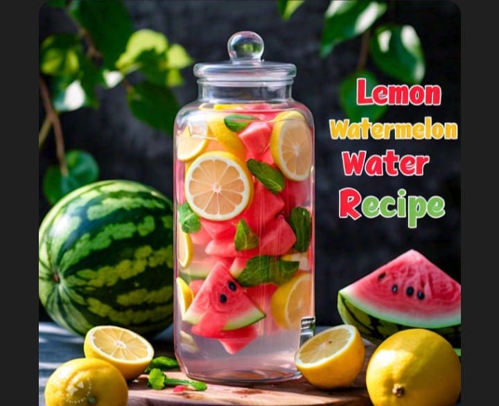 Lemon Watermelon Water Recipe, benefits and side effects