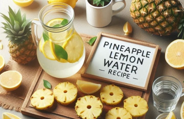 Pineapple lemon Water Recipe, Benefits,& Side Effects
