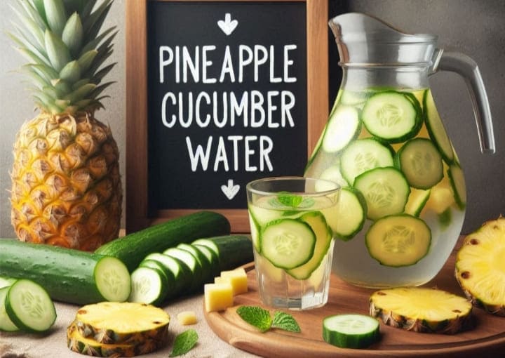 15 Health Benefits Of Pineapple Cucumber Water + How To Make It