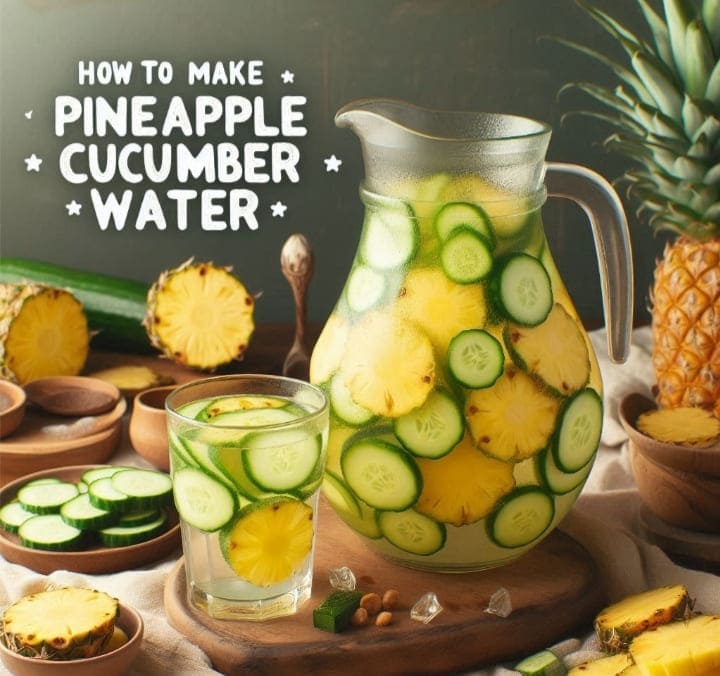 How To Make Pineapple Cucumber Water (Recipe)