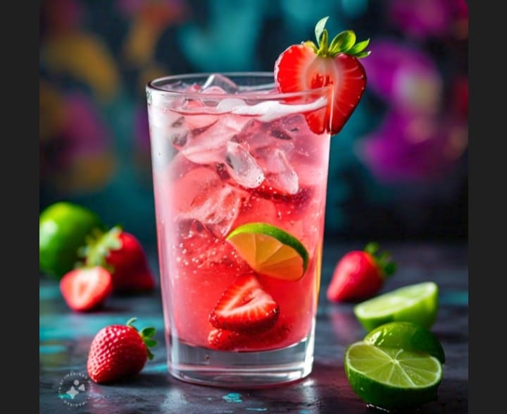 How to Make Strawberry Lime Water (Recipe) + Benefits & Side Effects