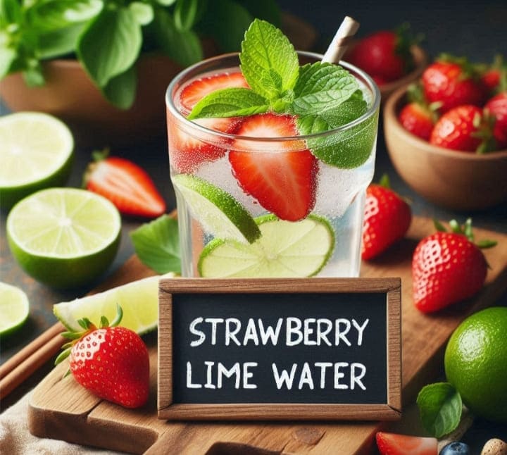 Strawberry Lime Water: 12 Benefits, How to make it (Recipe) & Side Effects