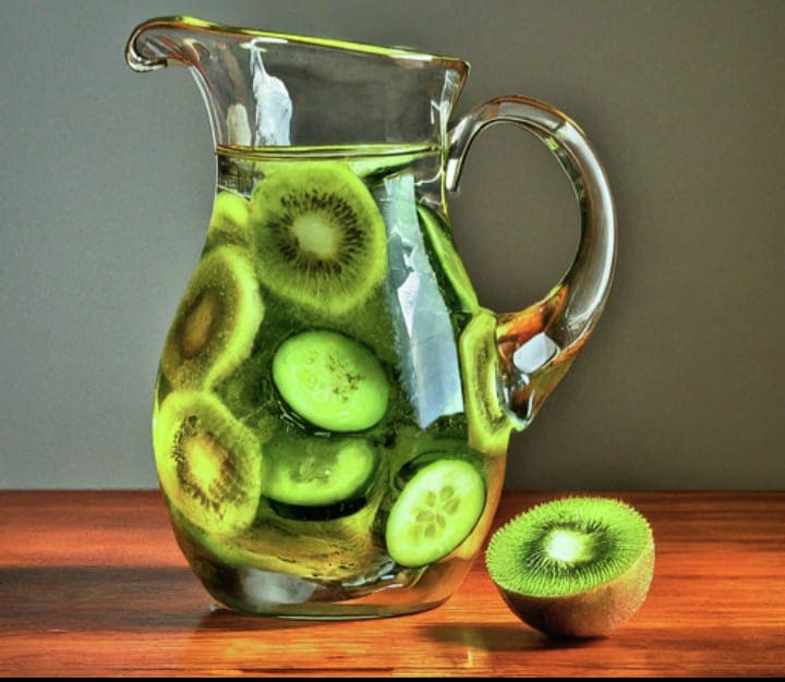 12 Kiwi Cucumber Water Health Benefits, How To Make and Use It