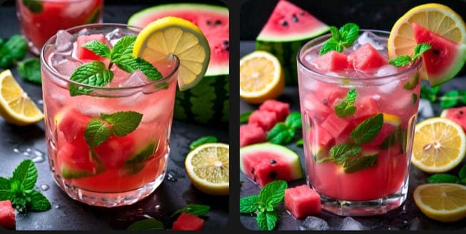 How To Make Mint Watermelon Lemonade (Recipe)