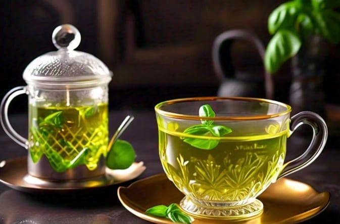 How to Make Basil Tea (Recipe) and Health Benefits