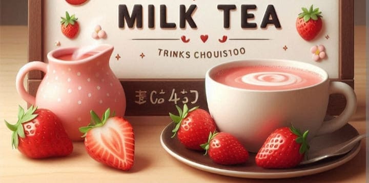 Strawberry Milk Tea: Health Benefits and Recipe