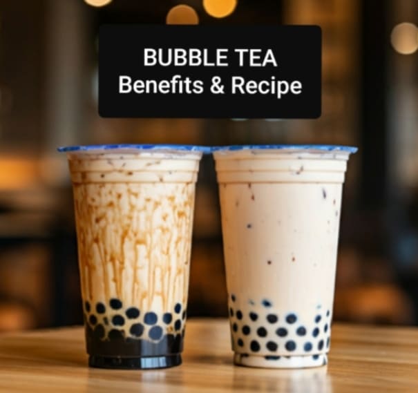 10 Powerful Health Benefits Of Bubble Tea and Recipe