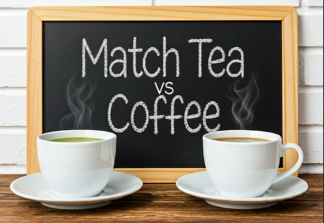 Matcha Tea vs Coffee: Caffeine, Benefits, Differences, and Which Is Better?