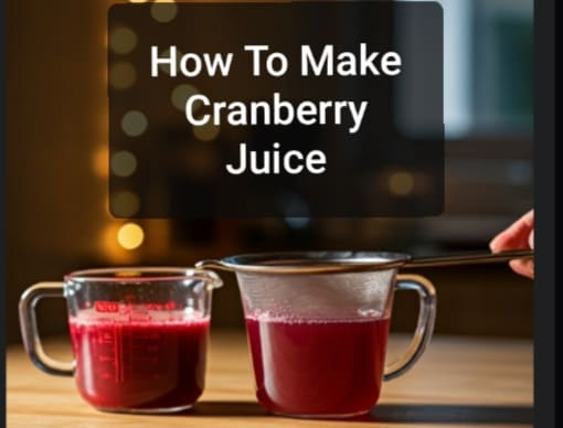 Cranberry Juice: Health Benefits, Recipe and Side Effects 