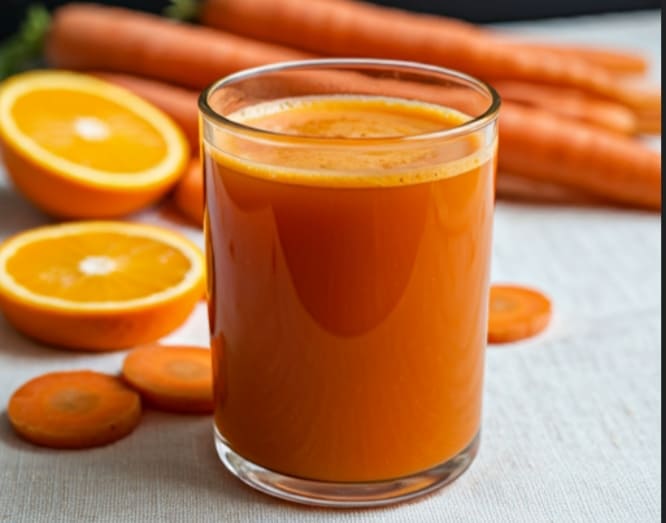 Carrot and Orange Juice Benefits and Recipe