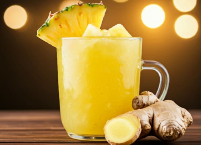 12 Powerful Benefits Of Pineapple Ginger Juice and How To Make It